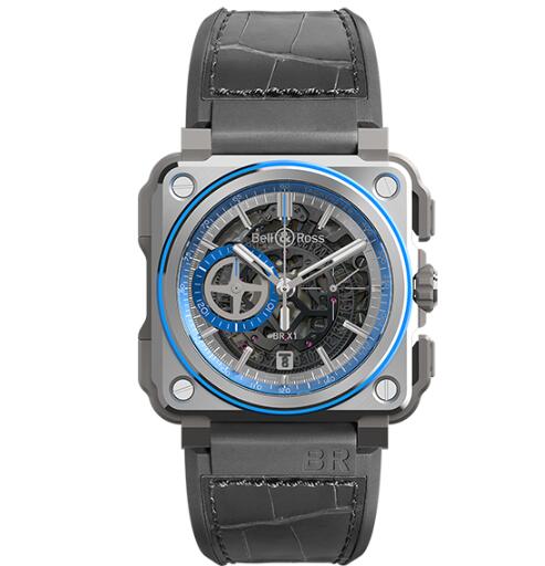 Bell and Ross BR-X1 HYPERSTELLAR Replica Watch BRX1-AL-TI-BLU